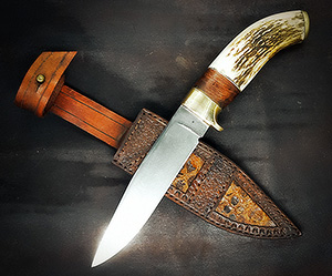 JN handmade hunting knife H7d